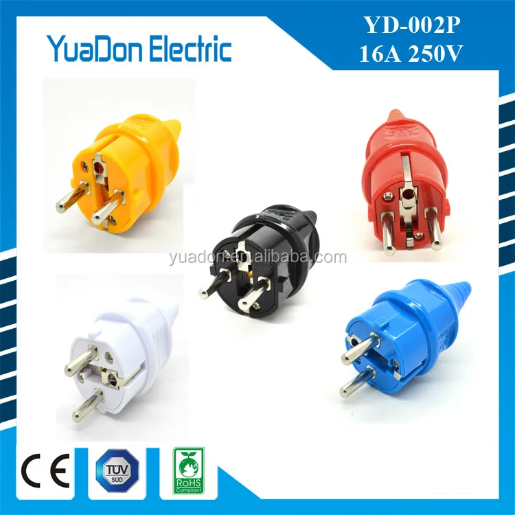 EU universal plugin with water-proof function