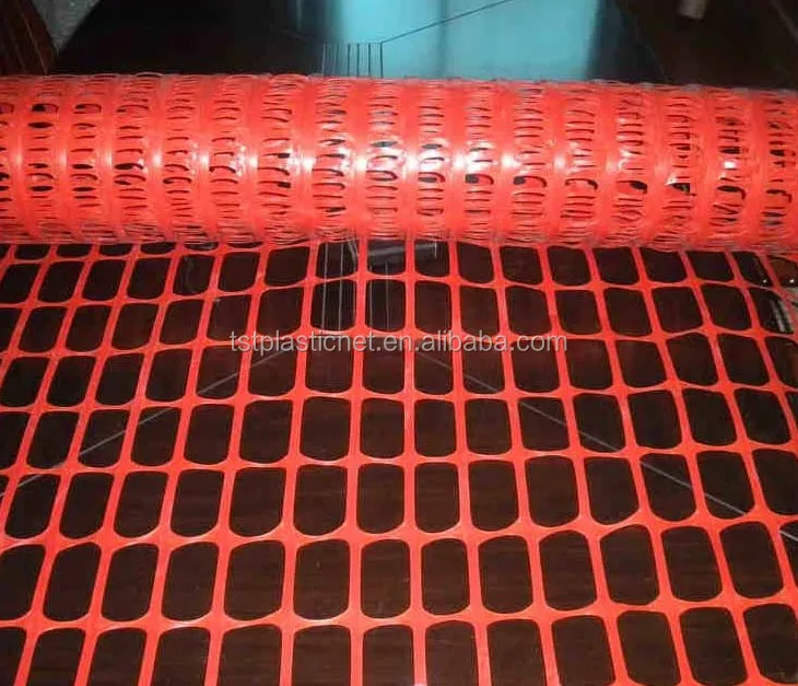Grillage Avertisseur Rouge Factory Supply High Quality Plastic Safety Warning Orange Barrie Fence