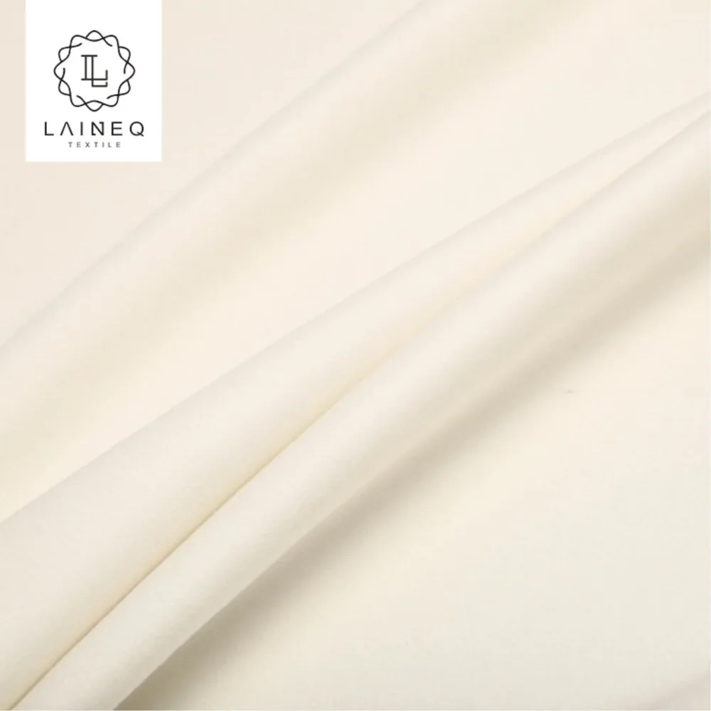 heavy wool fabric soft warm Australia milky white 100% australian wool industry fabric