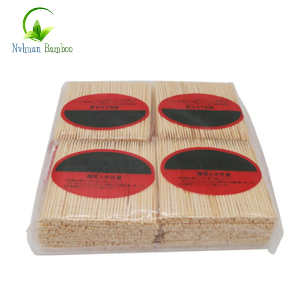 Factory direct sales fashion design wrapped bamboo toothpicks