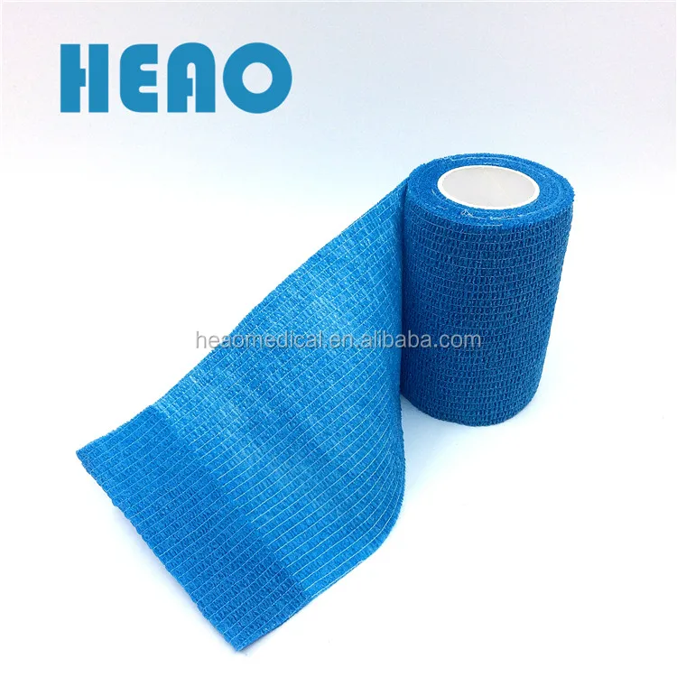 Soft non woven self elastic cohesive bandage sports athletic tape uesd in gym