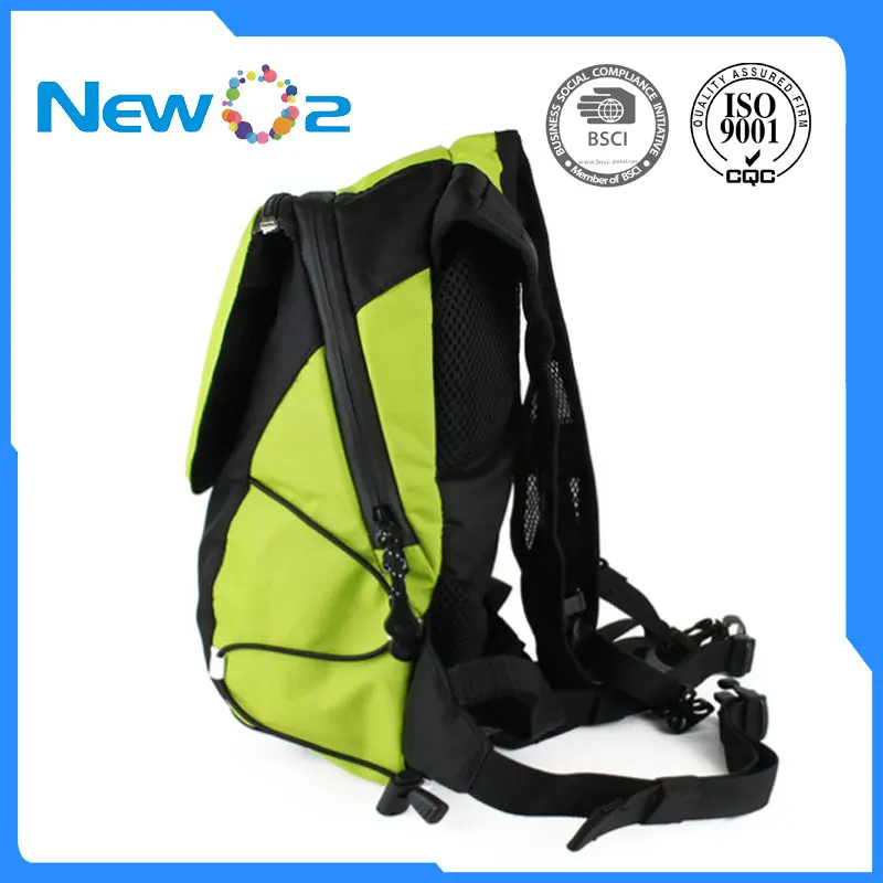 Factory direct sale LED turn signal light bike cycling backpack for outdoor night sports