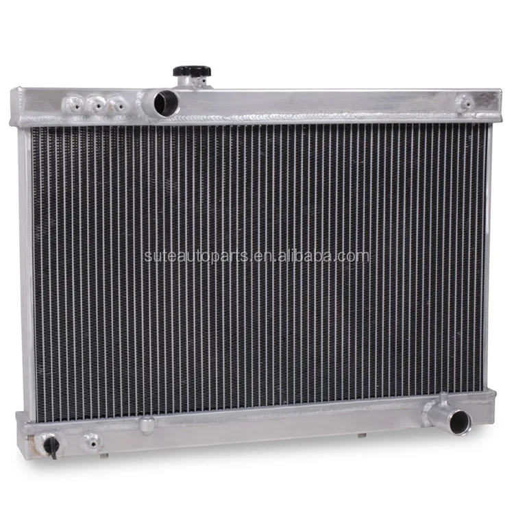 50MM Full Aluminum Radiator Factory FOR TOYOTA SUPRA MK3 SOARER MZ20 7M-GTE JZA70 1JZ TURBO