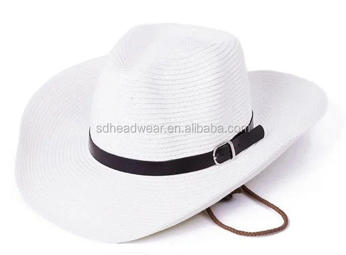 unisex cowboy hat straw hat bulk hard straw cowboy hats