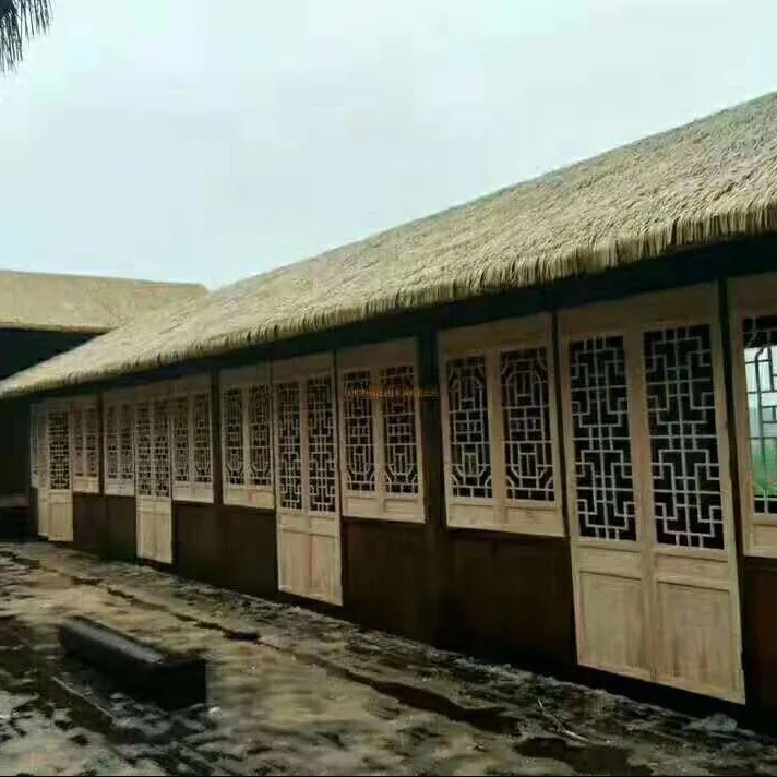 Бесплатный образец бесплатный образец 2020 большой выбор соломы ветрозащитная огнеупорная солома искусственная солома