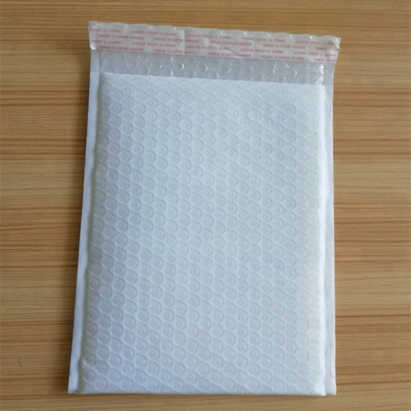 Factory White  Poly Bubble Mailers Custom Bubble Envelopes