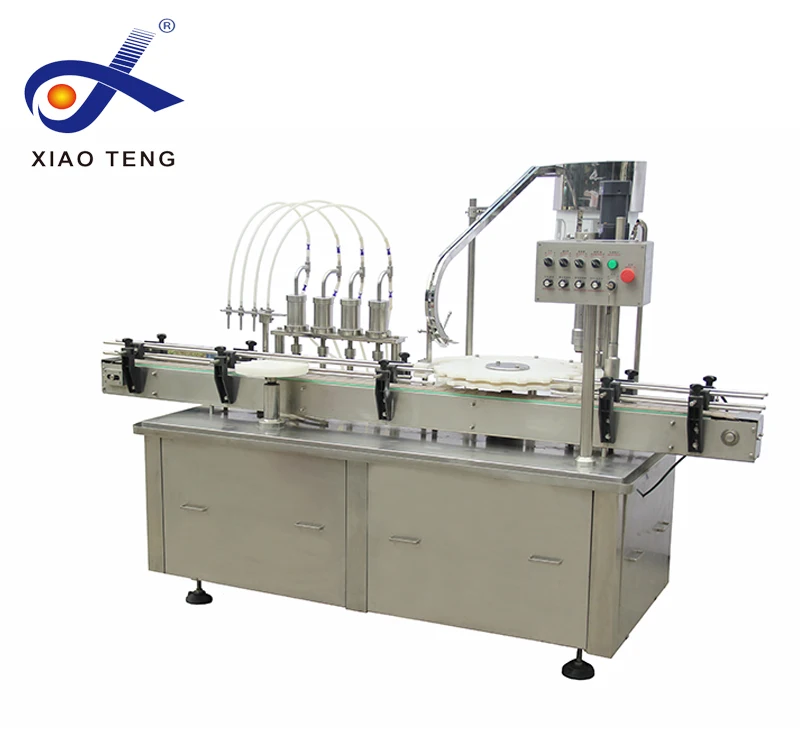 
automatic small bottle gummy filling capping and labeling machines bottle packing filling machine production line for bottling 