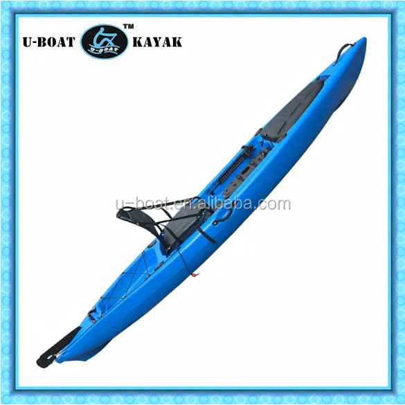 Leisure rotomold polyethylene fishing kayak
