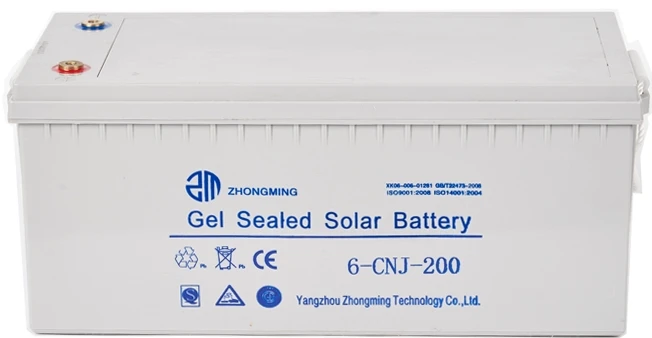 10 Years Life Span 12V 250Ah AGM Deep Cycle Battery for Solar Panel