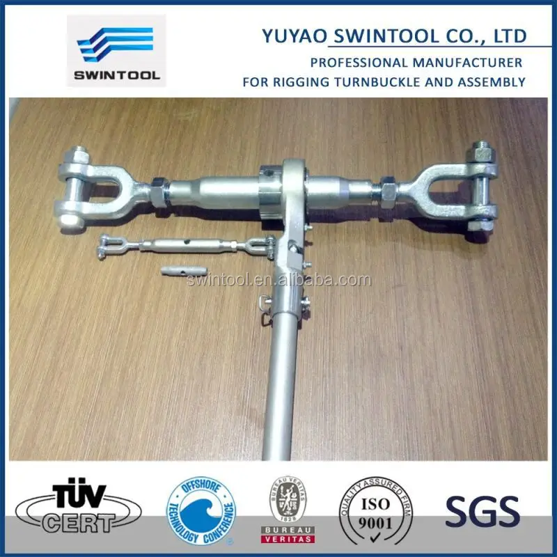 Stationary Compactor Ratchet Turnbuckle With Jaw Jaw From A Professional Manufacturer