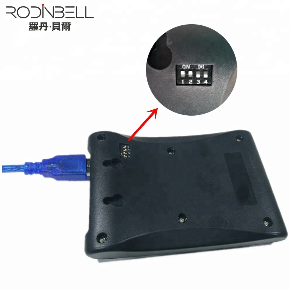 RFID UHF Card reader Pr9200 chip 2dBi antenna 2 meters uhf rfid usb desktop reader writer