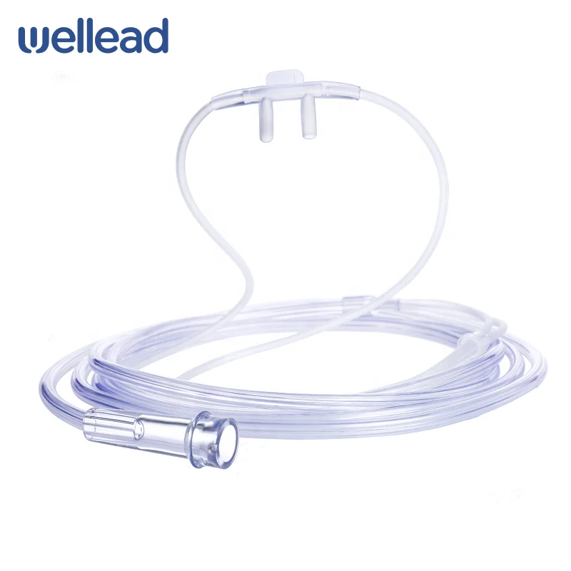 
Single use Disposable PVC Nasal Oxygen Cannula 