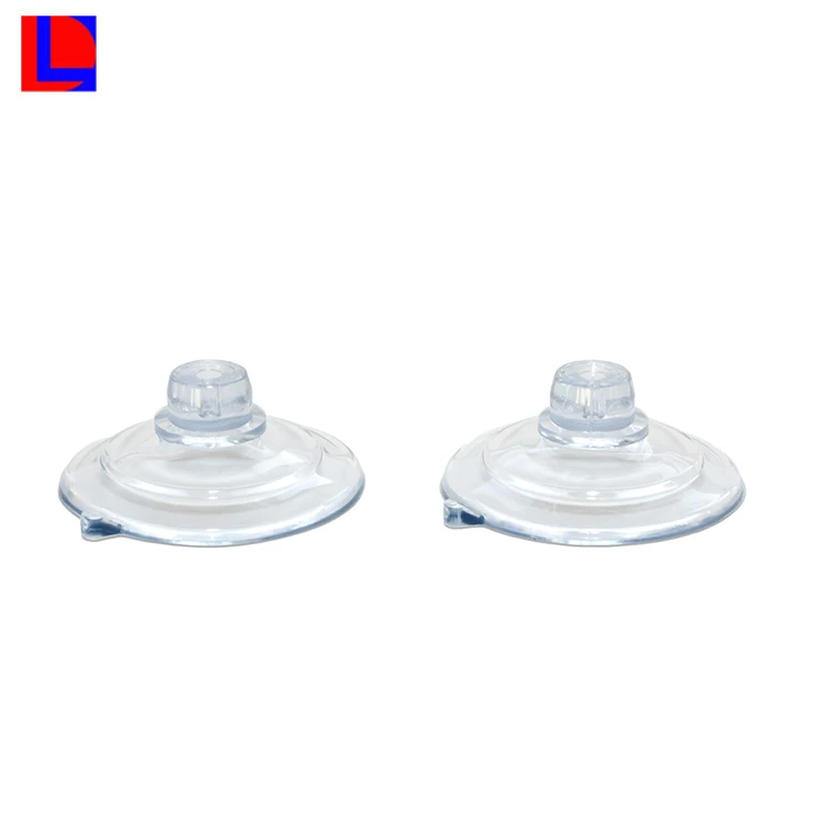 Transparent /clear suction cup with screw for glass