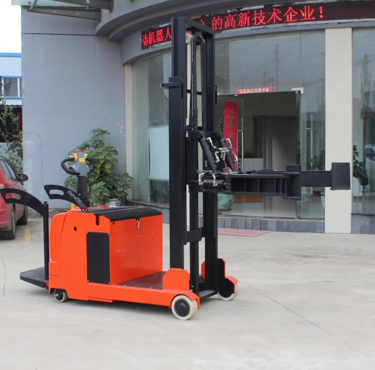 
800 Kg 2700 mm Paper roll clamp electric stacker drum lifter factory price 