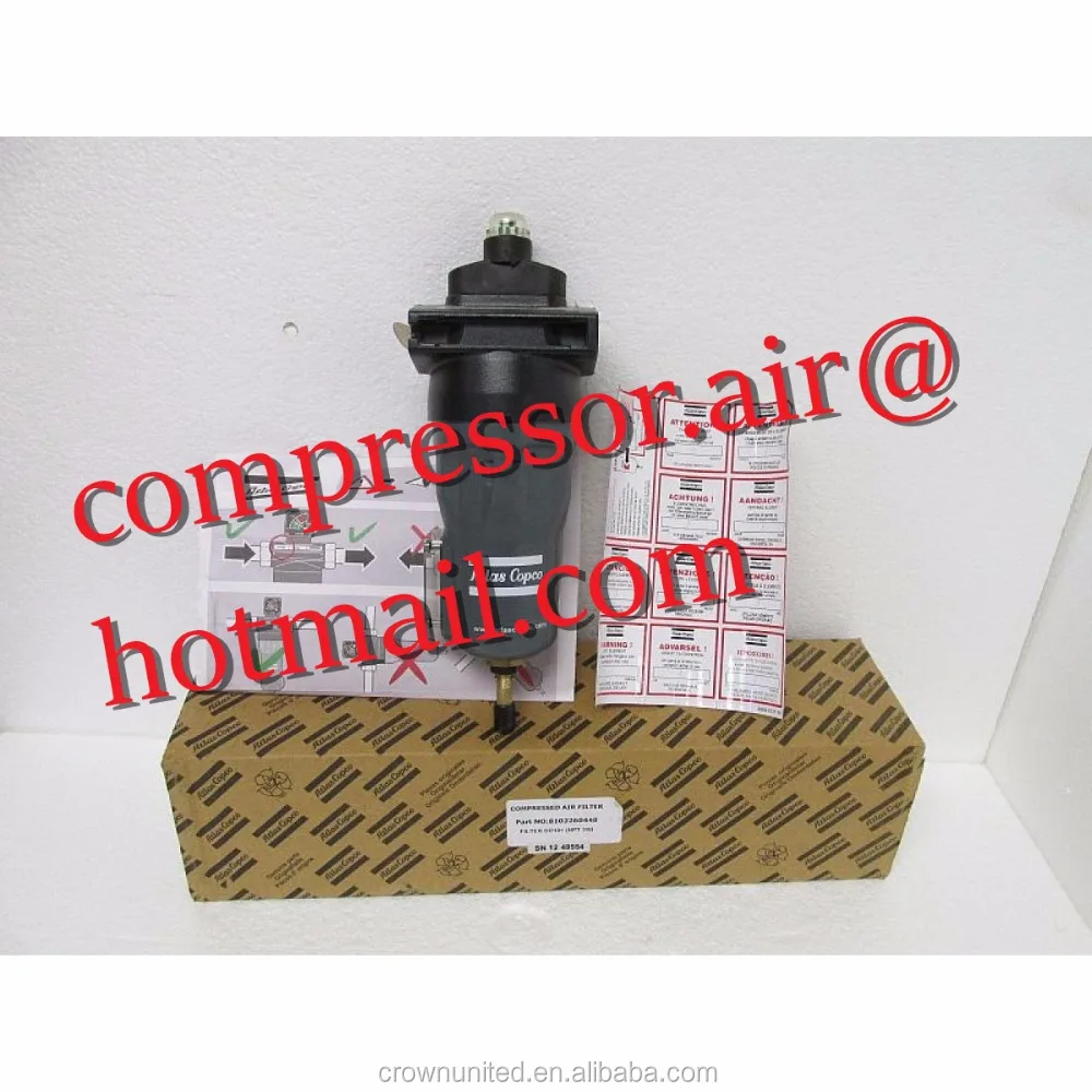 167 CFM General Purpose Coalescing Filter | Atlas Copco DD70+