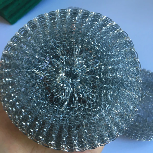 galvanized mesh ball cleaning wire mesh scourer