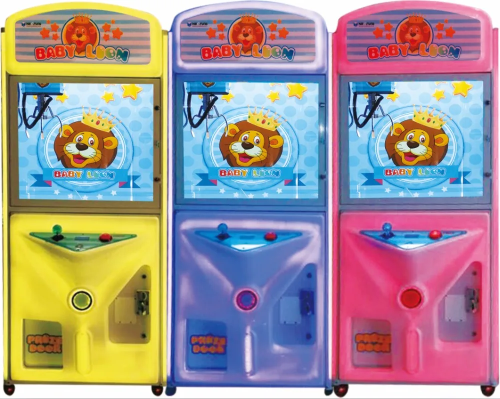 Durable catch plush toy arcade games coin operated crane claw machine