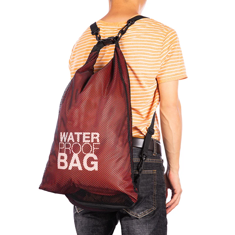 
promotional beach swimming wet dry separate bags 