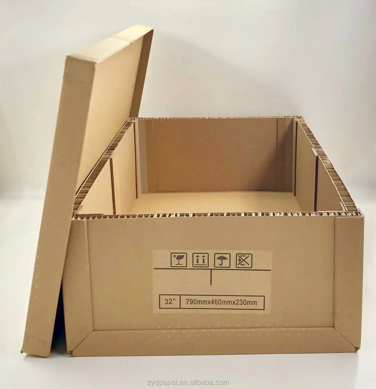 
cardboard pallet boxes honeycomb paper cardboard carton for Packaging box 