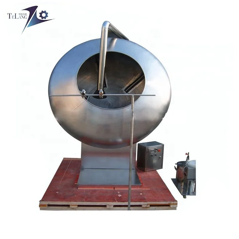 2019 Candy pharmaceutical tablet polishing candied peanut caramelized nuts sugar coating machine