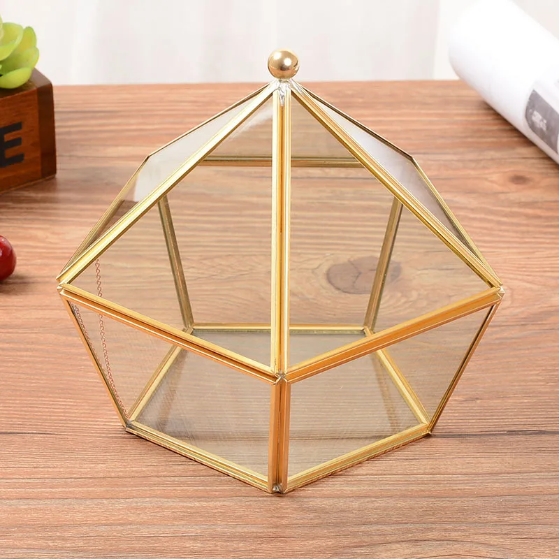 Factory Direct Lovely Air Plant Terrarium Globe Glass Open Reptile Terrariums for Wholesale