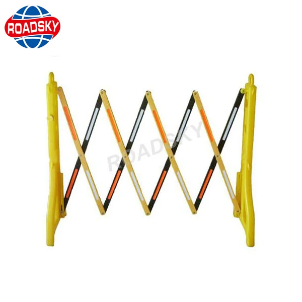 Outdoor Retractable Stand Road Safety Products Traffic Portable Folding Expandable Barrier