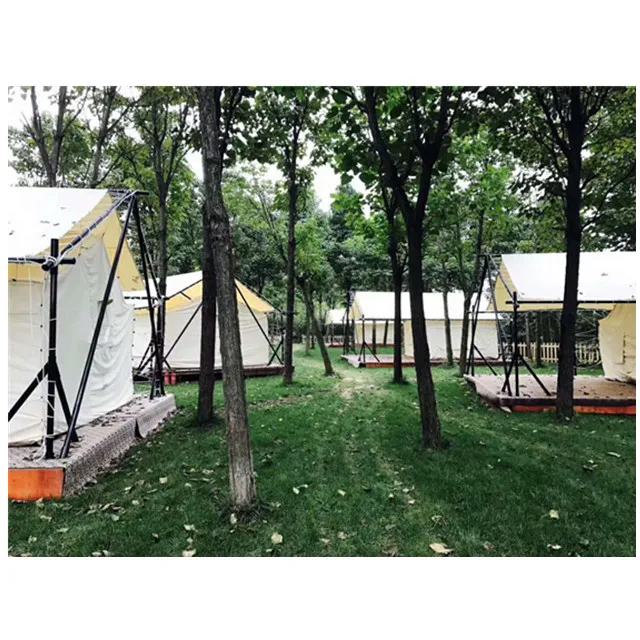 
customized bell tent good quality dome tent glamping luxury tent ideas from China factory 