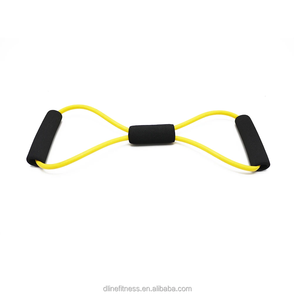 High Quality Yoga 8 Shape Chest Expander Workout Resistance Band
