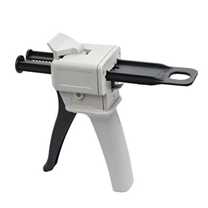 1:1 2:1 Radio Epoxy Resin Dental Impression Mixing Dispenser Gun 50ml