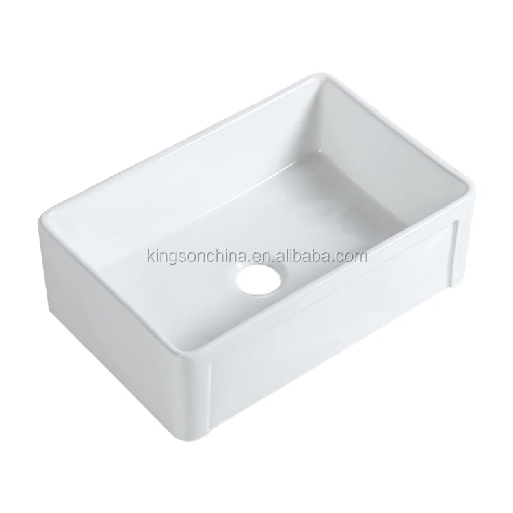 
Ceramic kitchen sink for North America, ceramic farmhouse kitchen sink, Apron Front Kitchen Sink 