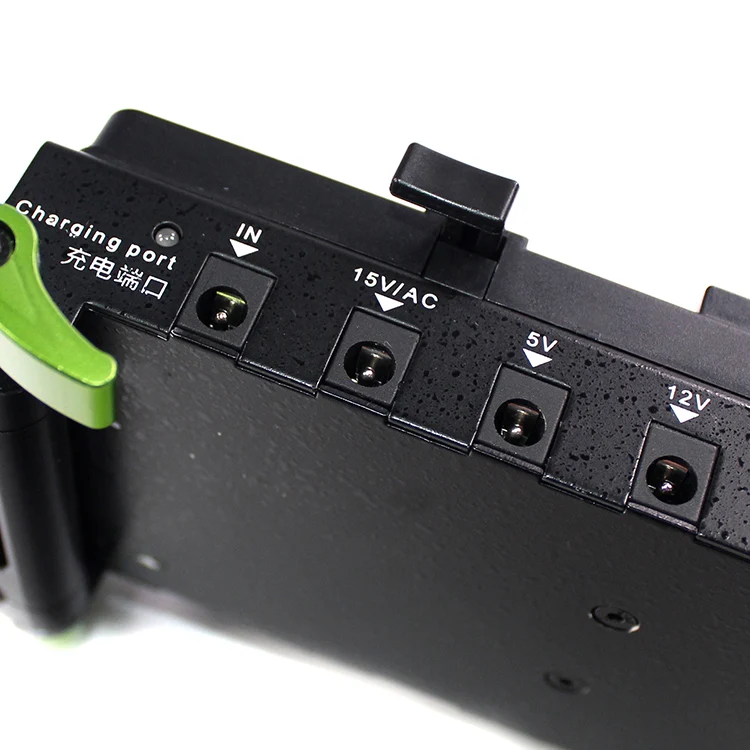 D tap battery plate for DSLR cameras multi DC power output 7.4V 5V 12V 15V