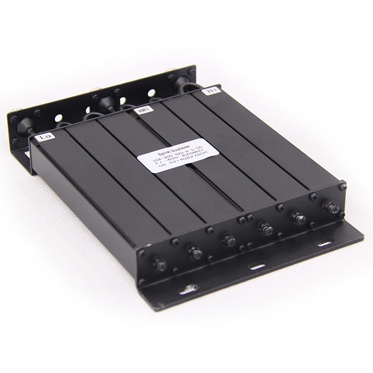 High Quality Factory 400-420MHz 50w N-F / BNC-F rf duplexer vhf uhf