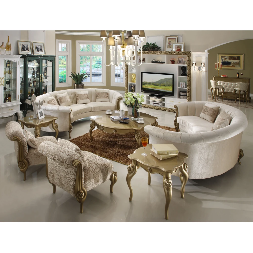 American-style top luxury furniture new arrival modern fabric corner sofa