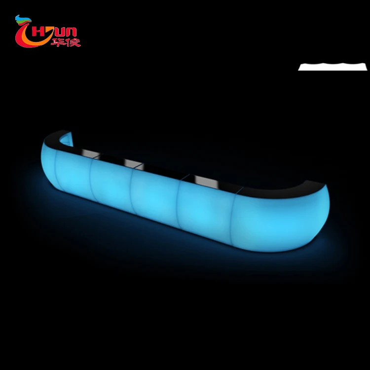 New product color changing colorful plastic led bar counter for nightclub bar or outdoor party