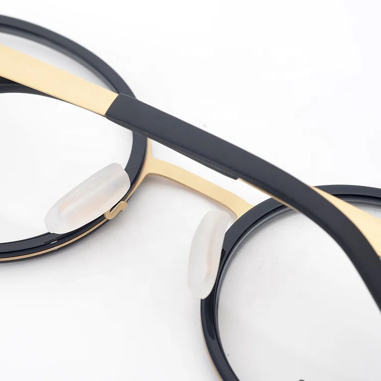 U-Top Eyewear Optic Vision Reading Glasses OEM ODM Frame Black Metal Eyewear XT-XH-(7)