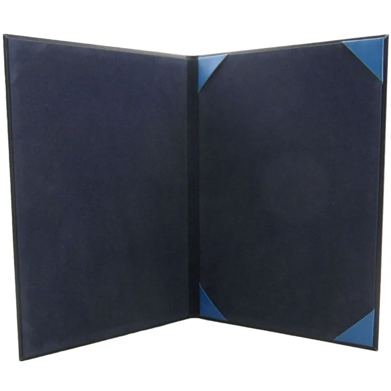 Modernqiu  A4 PU Leather Certificate Folder