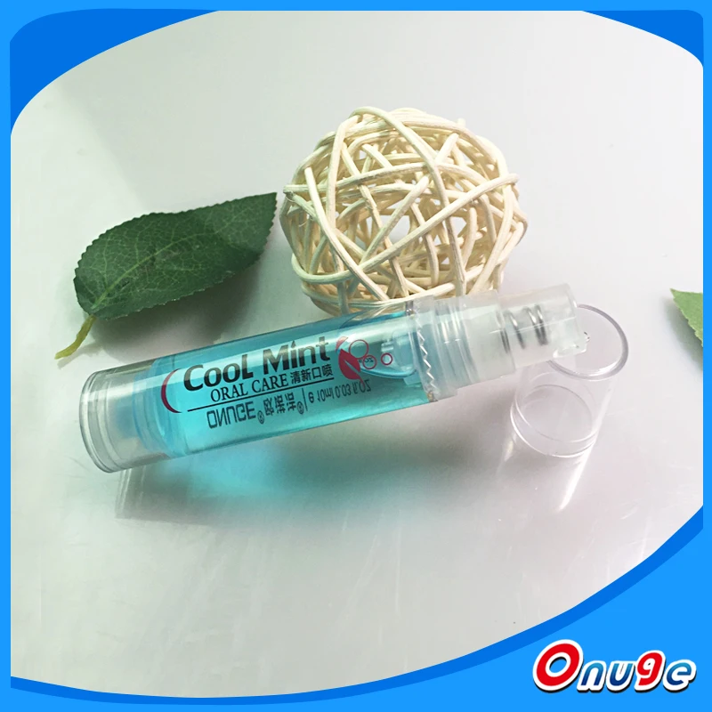 Mint Flavor Mouth Spray, Bad Breath Refreshing Spray 10 ml