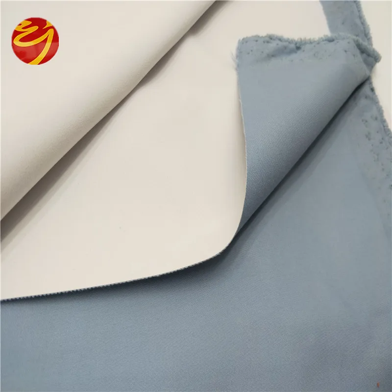 
Low Price 3 Pass Coating Fire Resistance Blackout Fabric For Making Curtains 