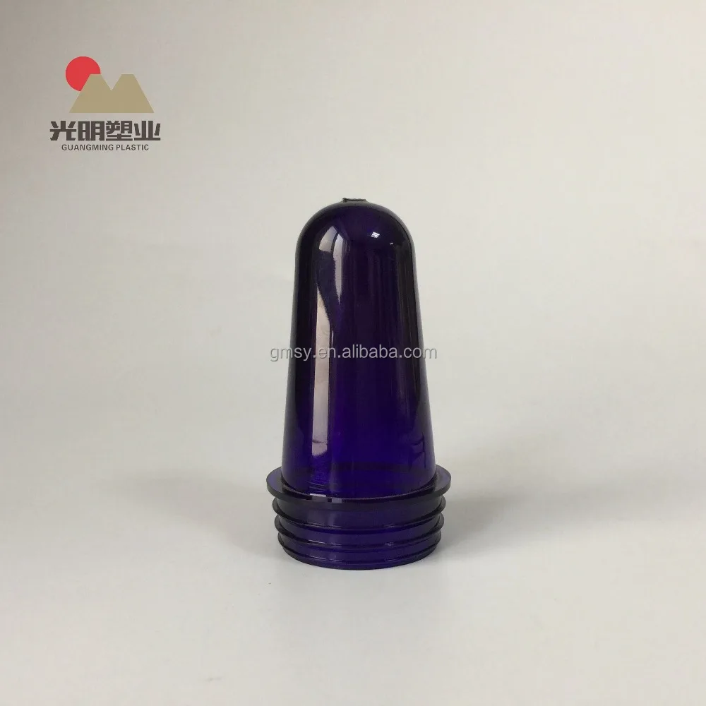 100% Virgin PET 38mm bluepressure port preform for tablet plastic bottle