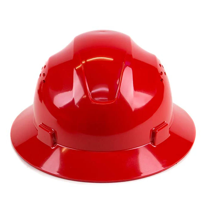 
Darlingwell Hot selling full brim safety helmet ansi construction hard hat sun shade 