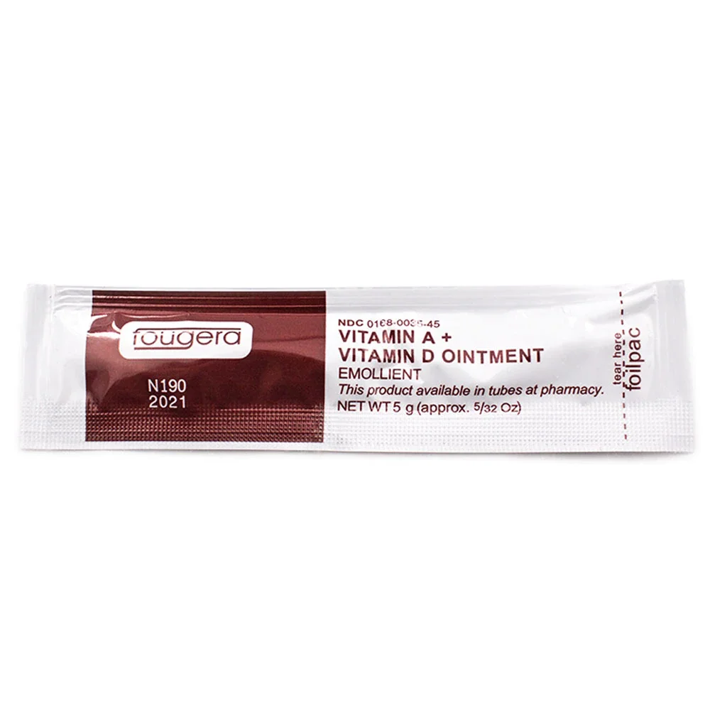 100PCS Tattoo Aftercare Cream Vitamin A+D Anti Scar Vitamin A D Ointment For Permanent Makeup Tattoo Supplies