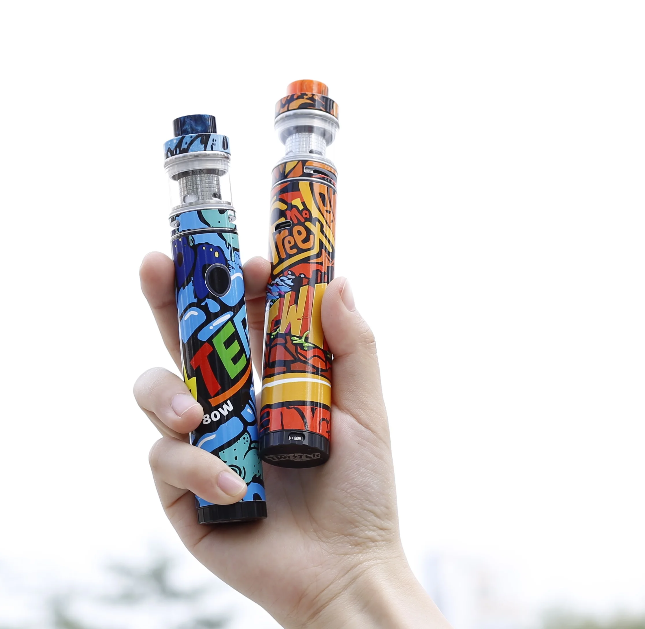 
with 20600 2300mAh Li-ion Battery Freemax E cigarette Fireluke 2 Twister 80W Stylish Twist Evod starter kit 