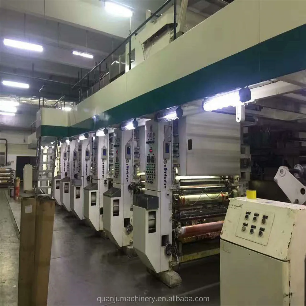 Б/у бесштоковый 1250 мм, ширина 12 цветов, Гравировальный пресс, цена