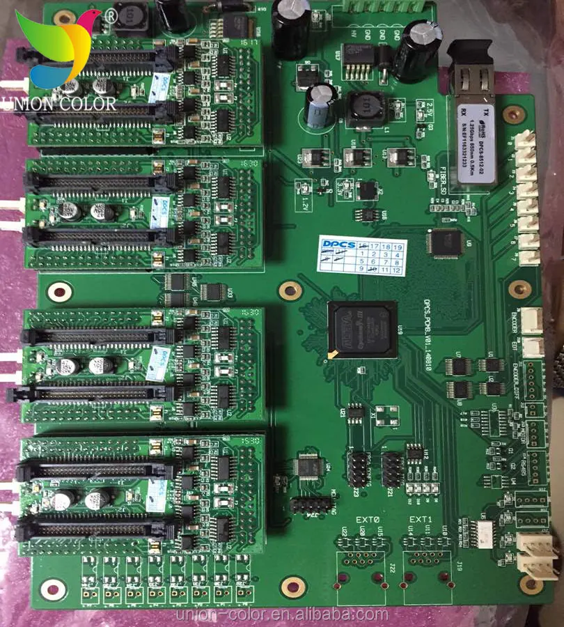 for human QI large inkjet printer main board DPCS