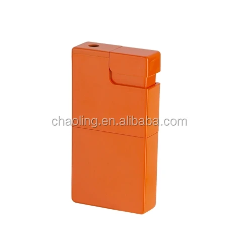 orange Normal lighter with pocket ashtray