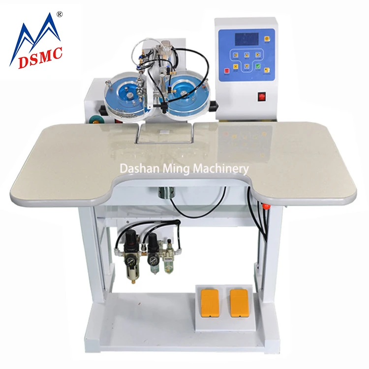 
Hot Selling Double Disk Crystal Fixing Transfer Machine Automatic Ultrasonic Hot Fix Rhinestone Machine 