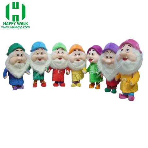HI CE Cute mascot costume adult seven dwarfs costumes for cosplay