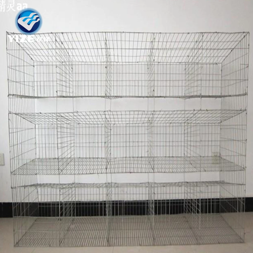 Selling galvanized welded rabbit mesh /rabbit cages indoor (Factory)