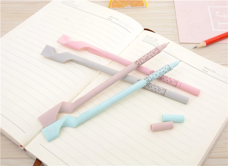 2019 new unicorn creative design fancy cute unique office supplies with gel ink pen set