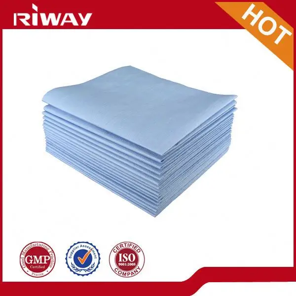 50%cellulose and 50%PET industrial woodpulp nonwoven fabric